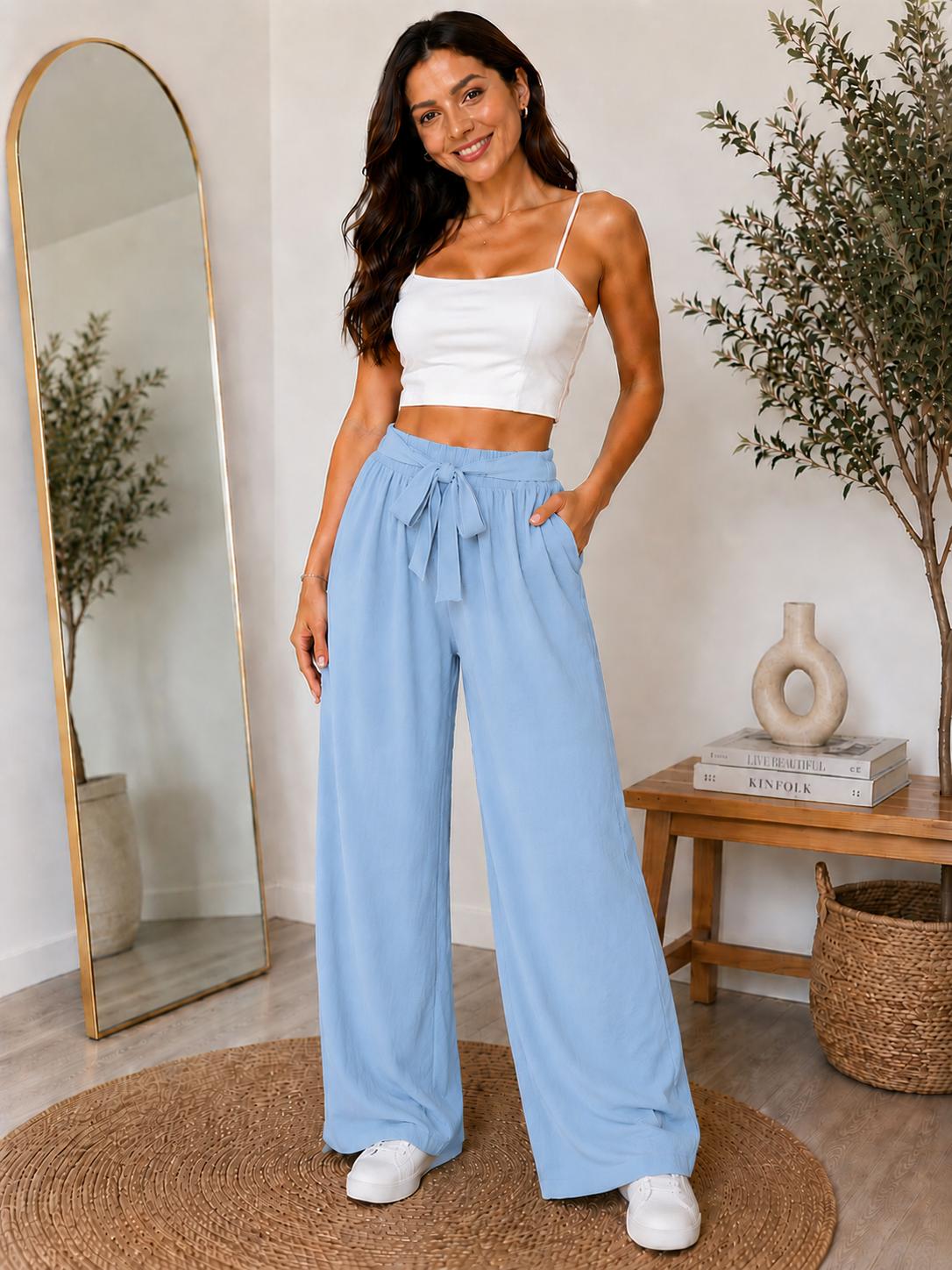 Pantaloni Largi Fluizi Erika