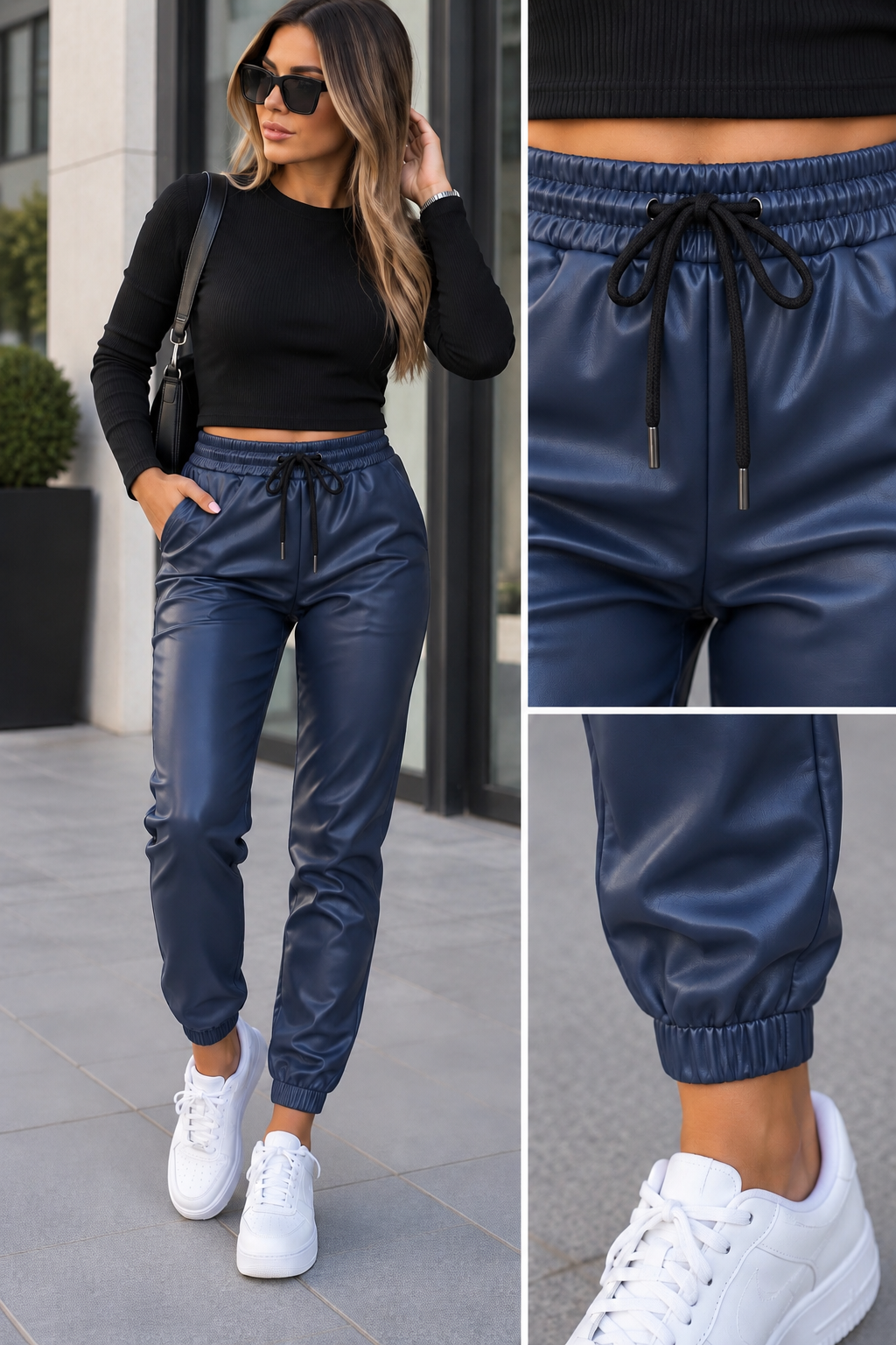 Pantaloni piele ecologică Maya