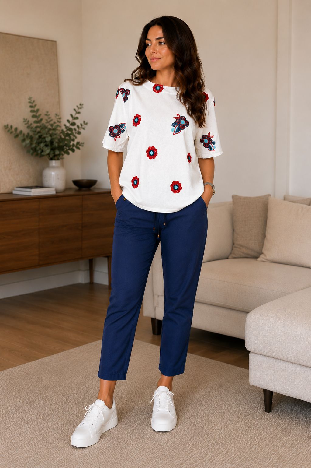 🌿 Set (pantaloni+bluză) Bien