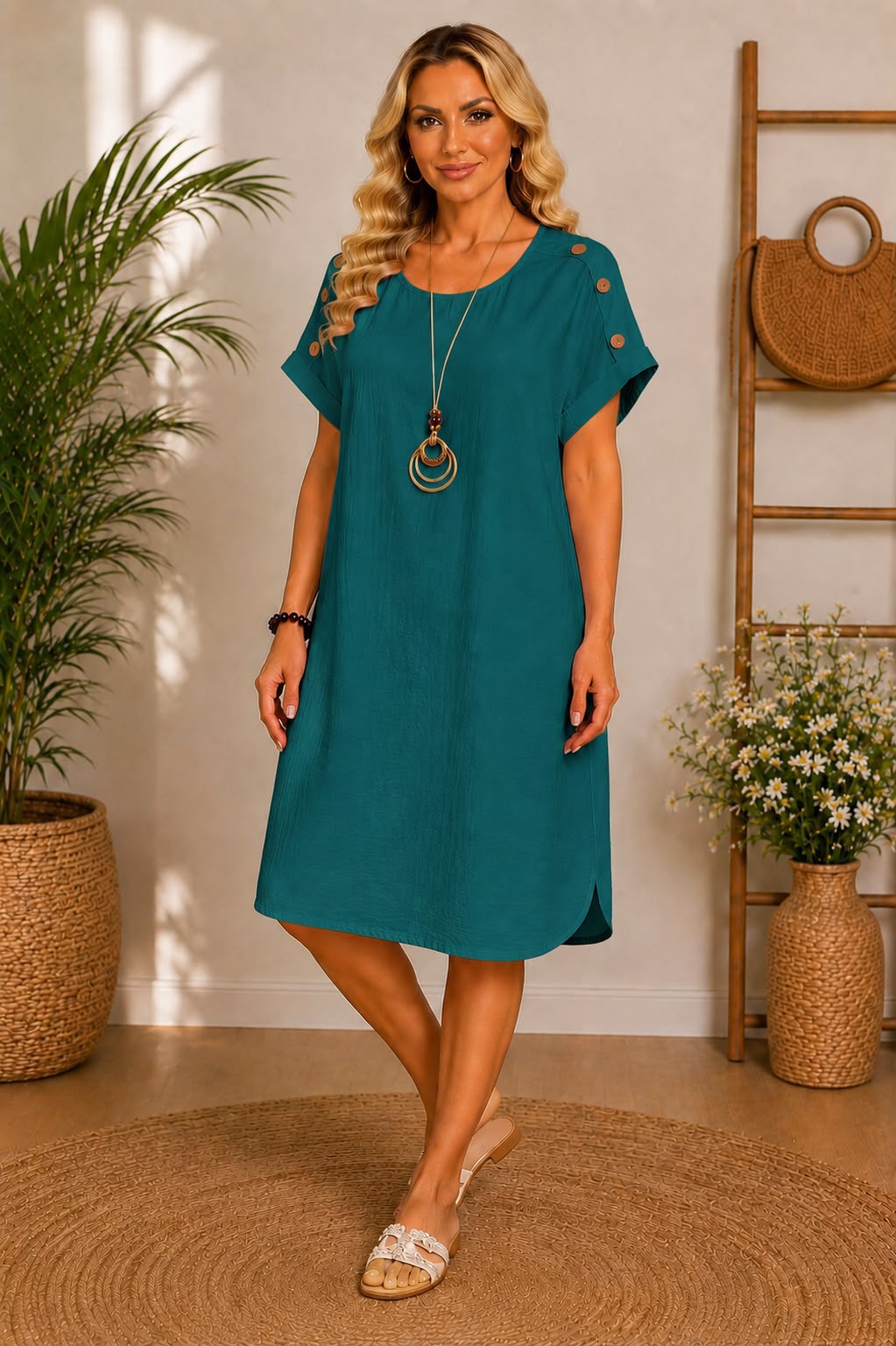Rochie Alby - vâscoză 100%