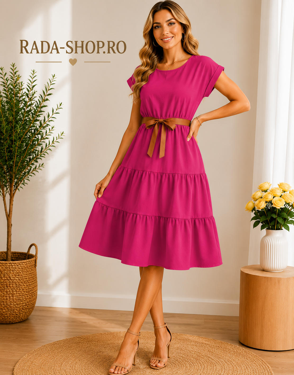 Rochie Darya - eleganță naturală
