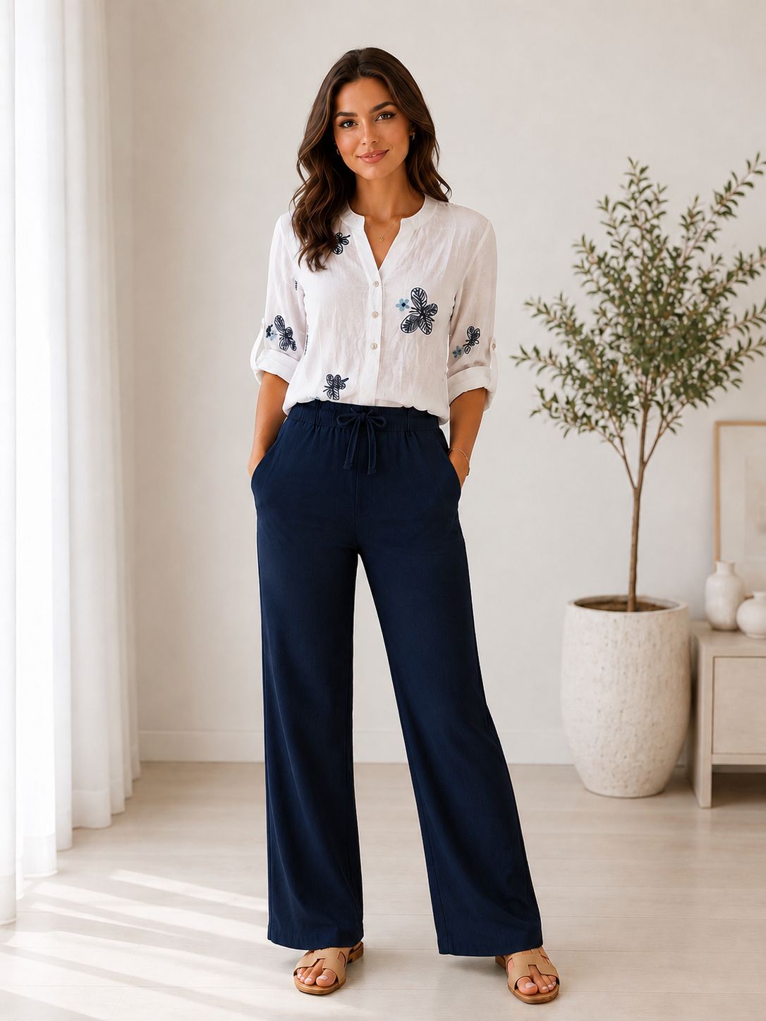 Set Romma - Cămașă și Pantaloni