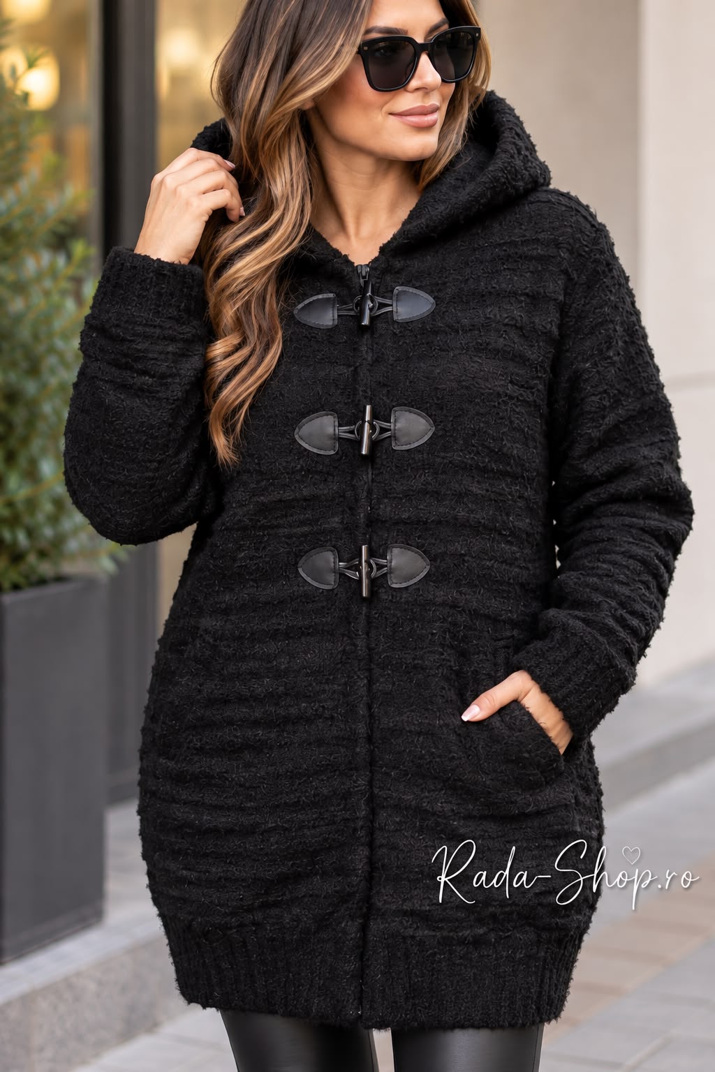Cardigan cu fermoar Dury