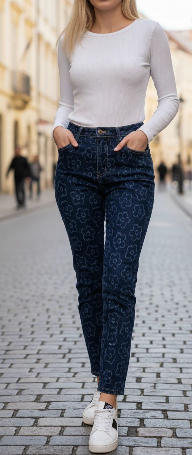 Blugi elastici Floris