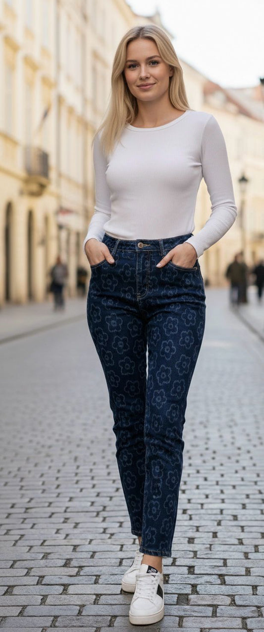 Blugi elastici Floris