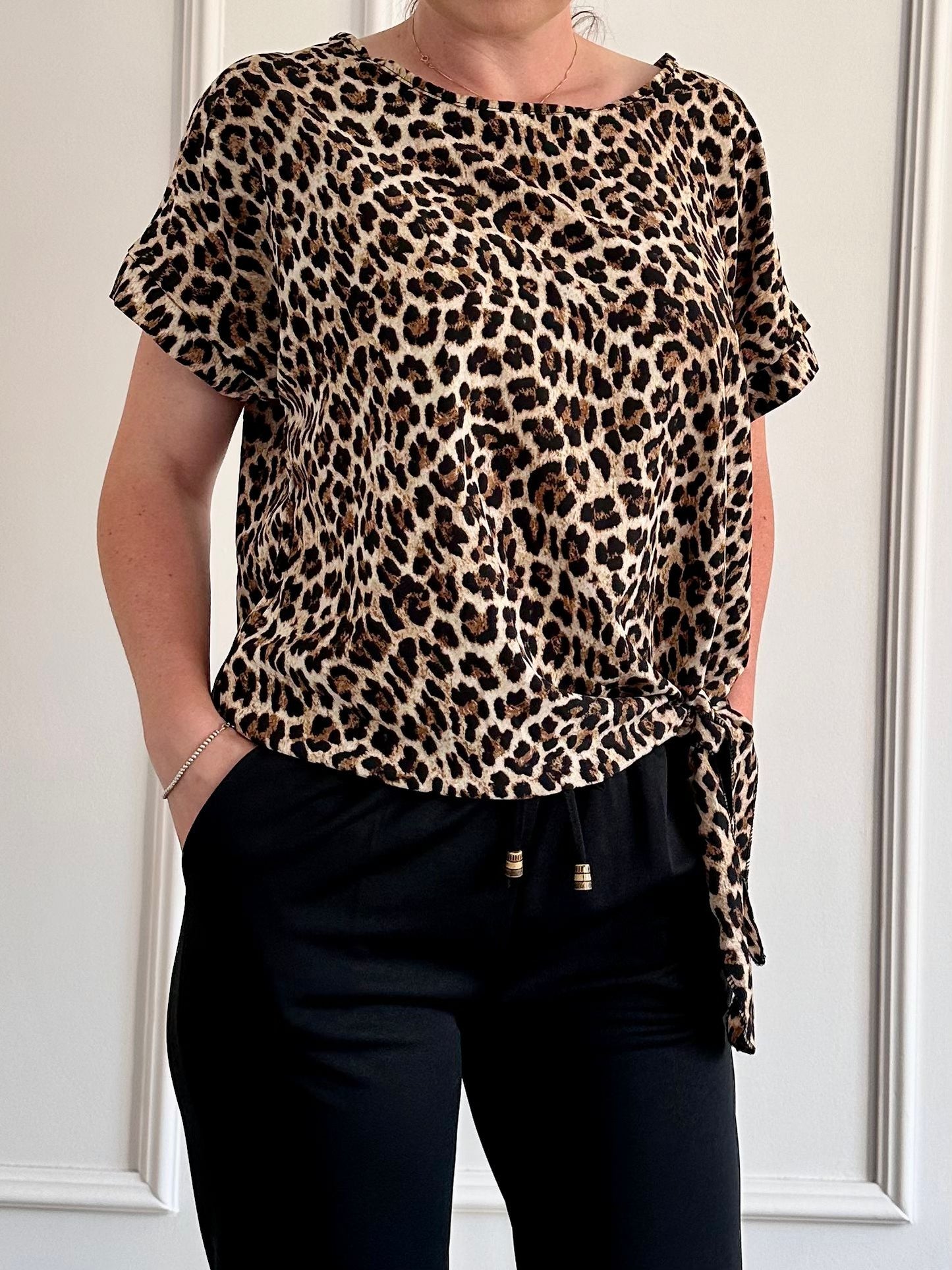 Bluză Verra Leopard Spots Print