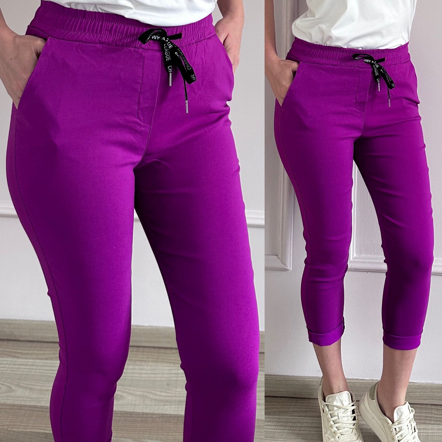 Pantaloni cu șiret in talie Felli