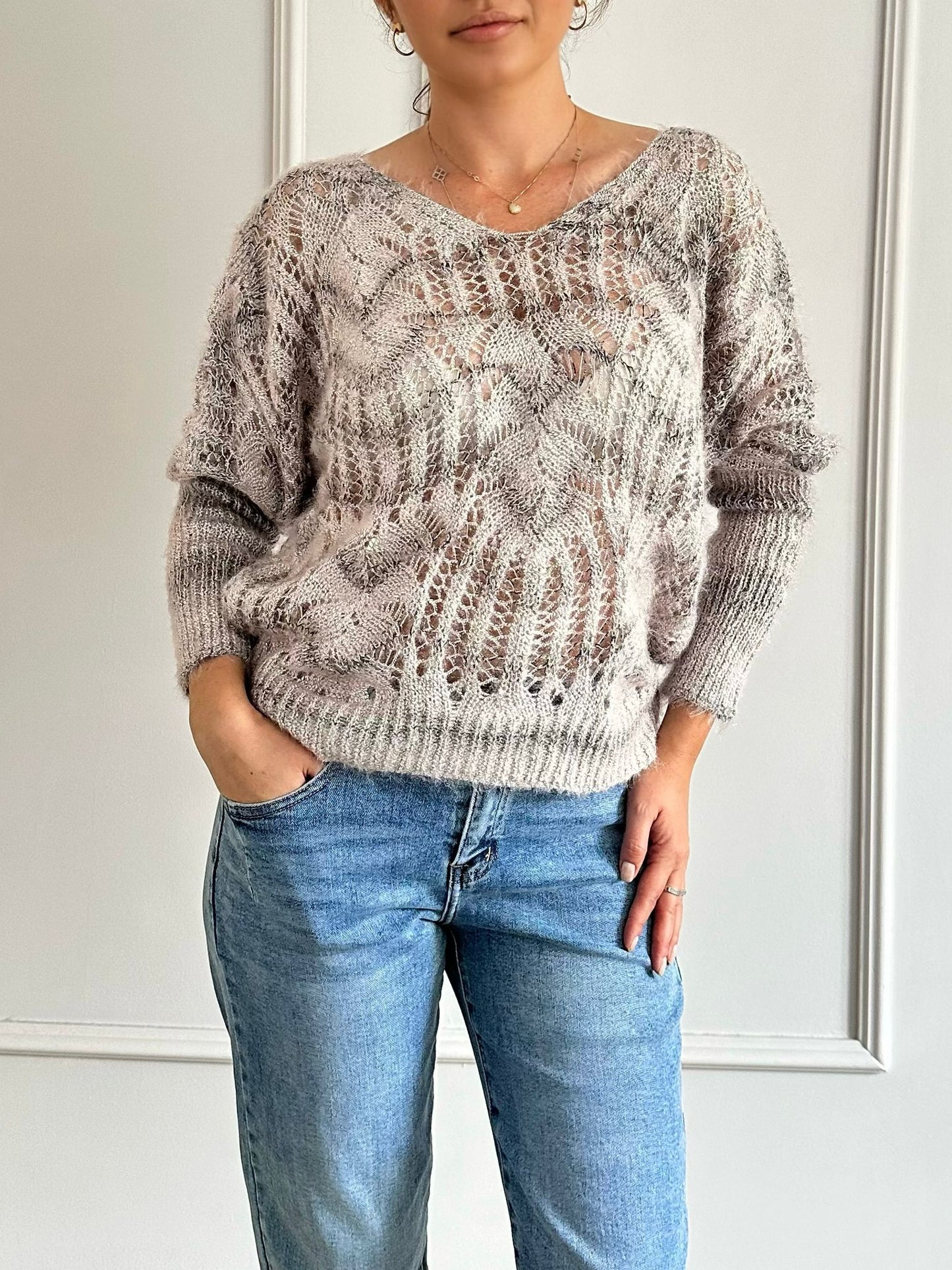 Pulover tricotat Emese