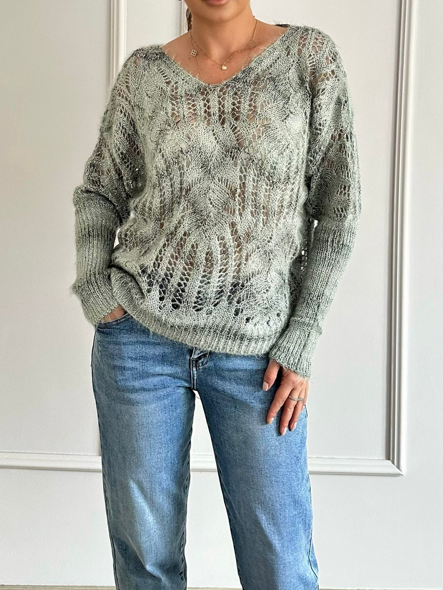 Pulover tricotat Emese