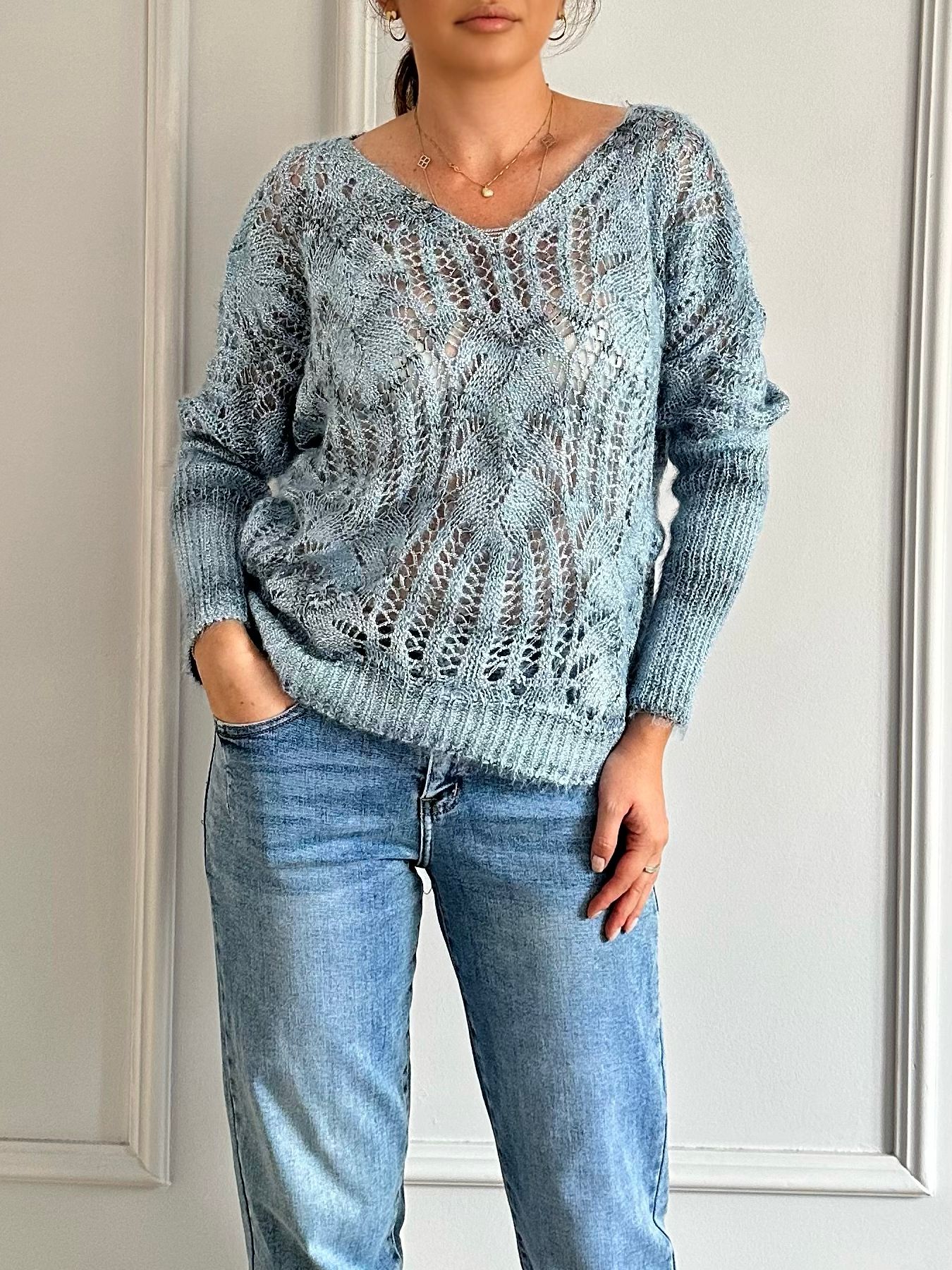 Pulover tricotat Emese