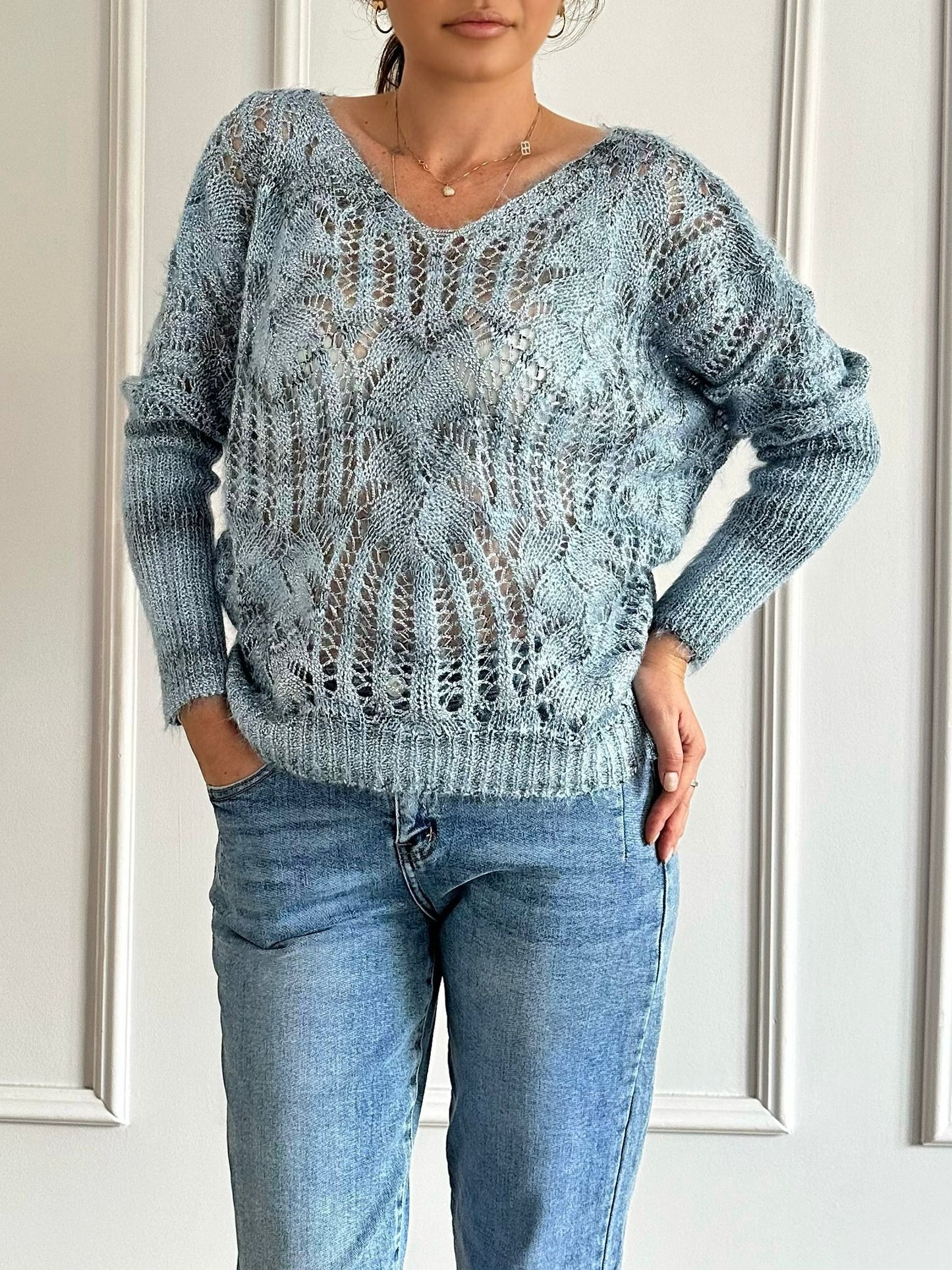 Pulover tricotat Emese