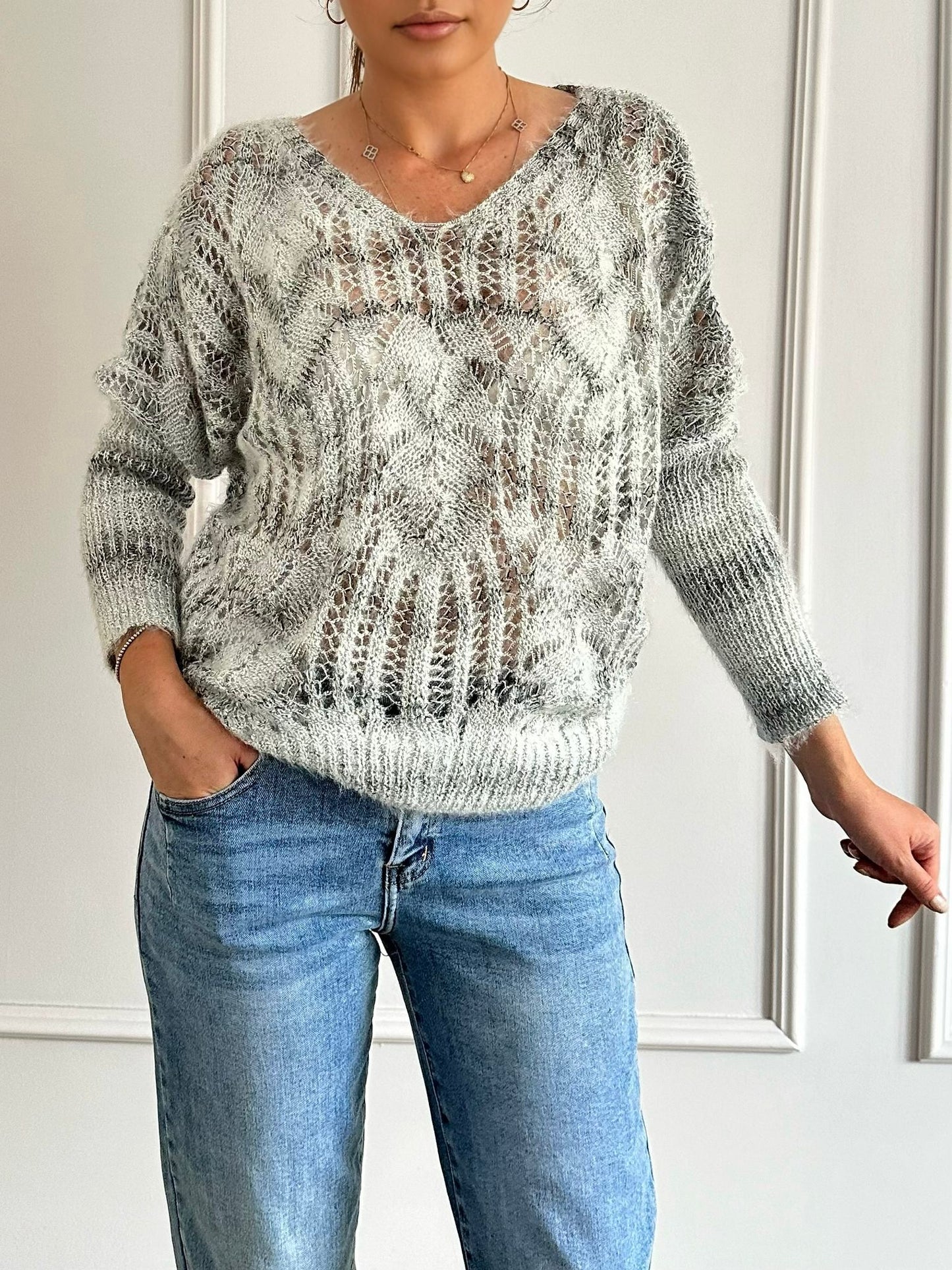 Pulover tricotat Emese