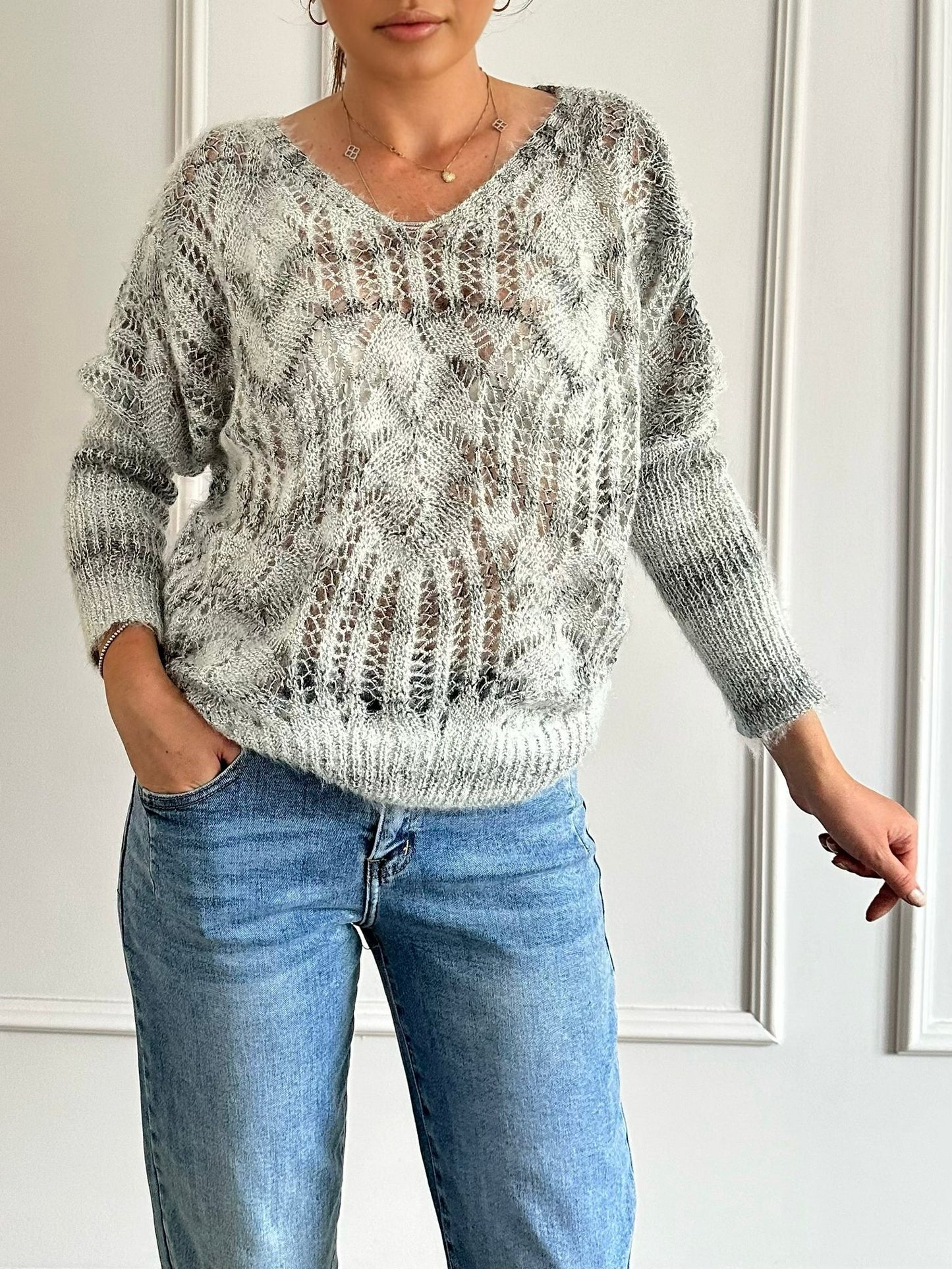 Pulover tricotat Emese