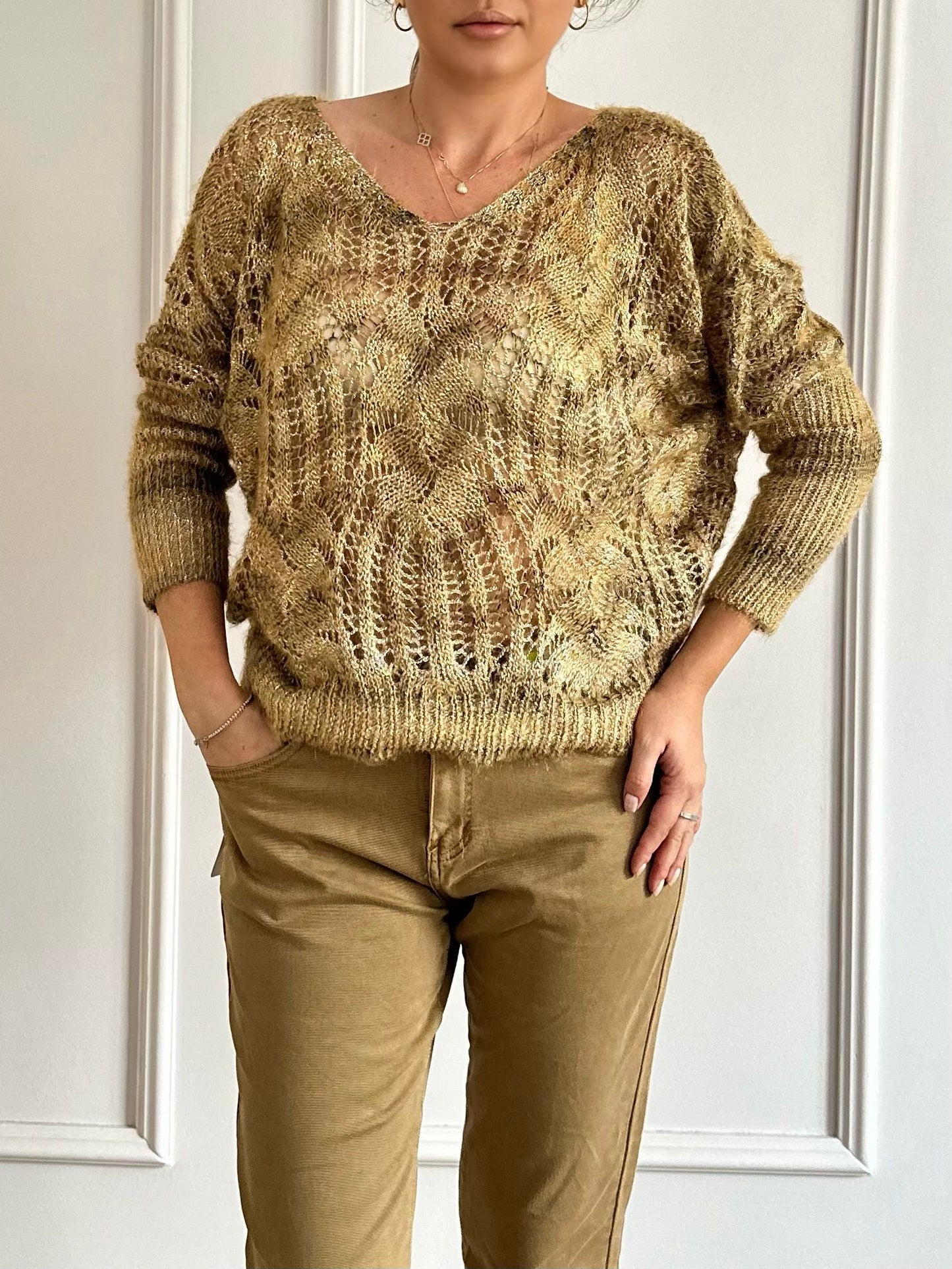 Pulover tricotat Emese