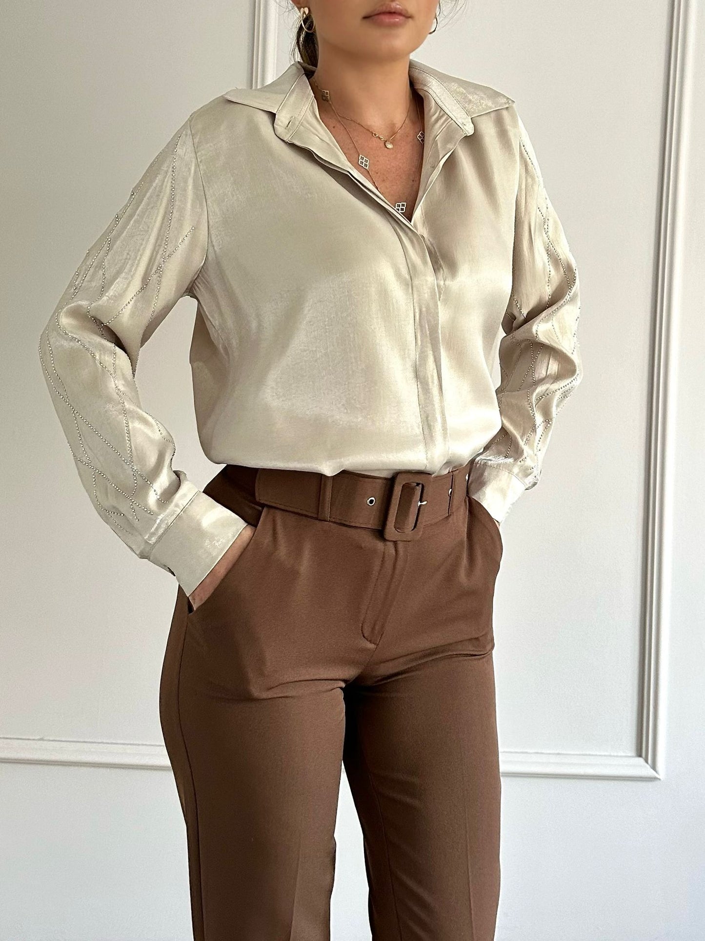 Set (cămașă + pantaloni) Elise