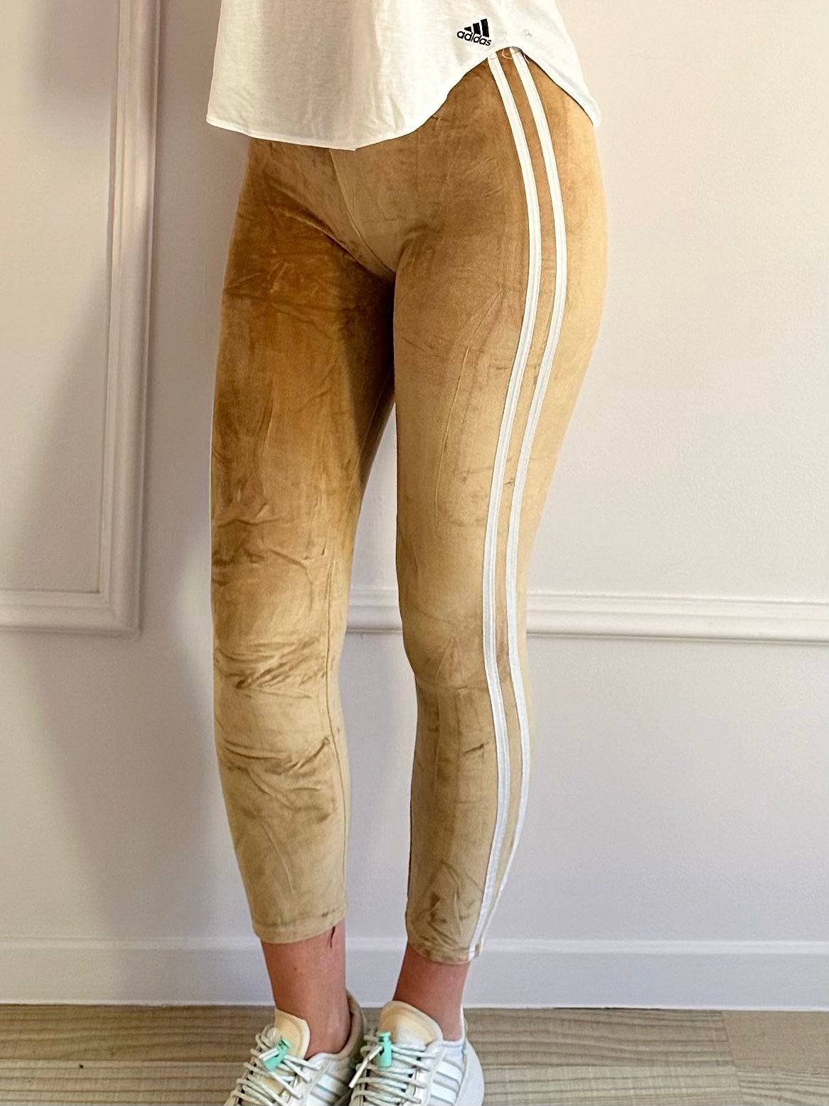 Colanți din catifea elastică Bry