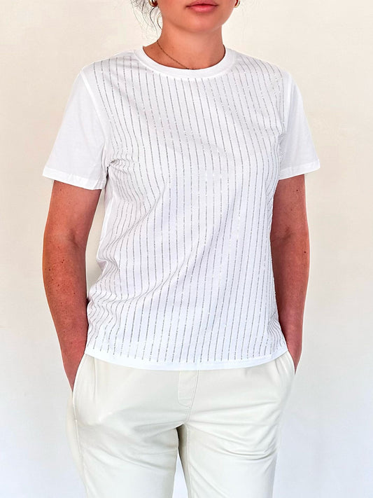Tricou cu strasuri Stera