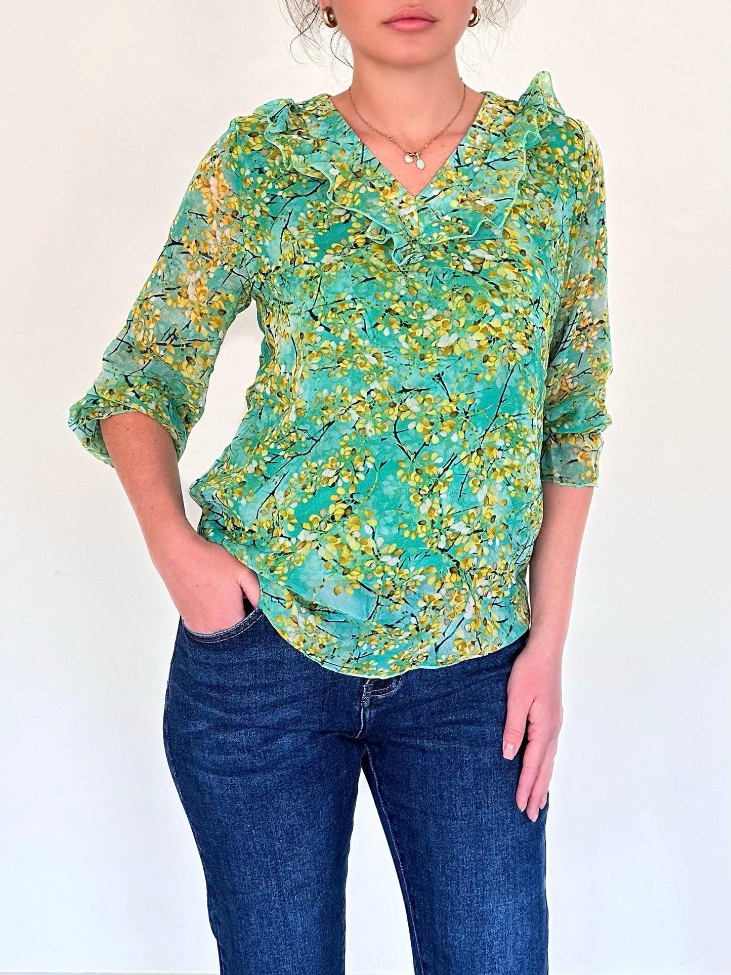 Bluză din voal Irene