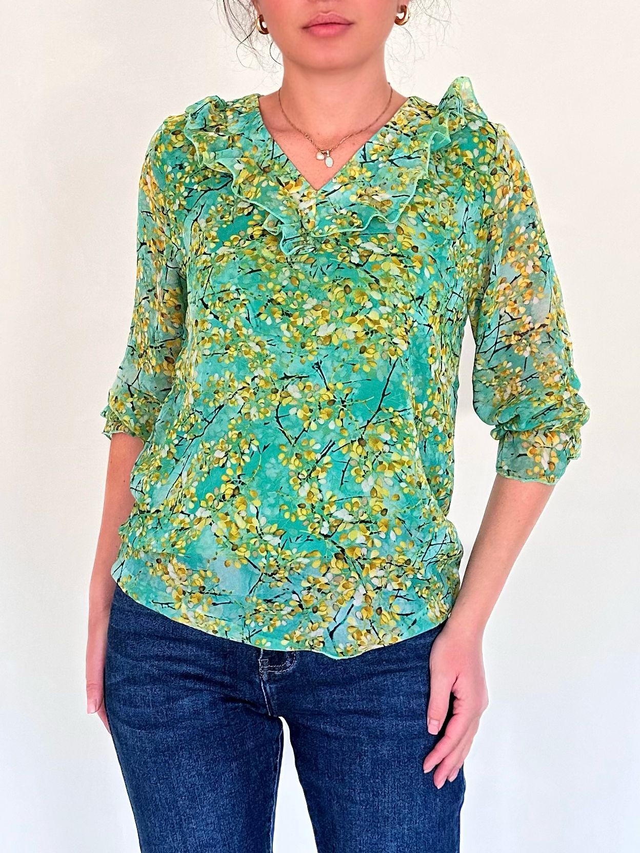 Bluză din voal Irene