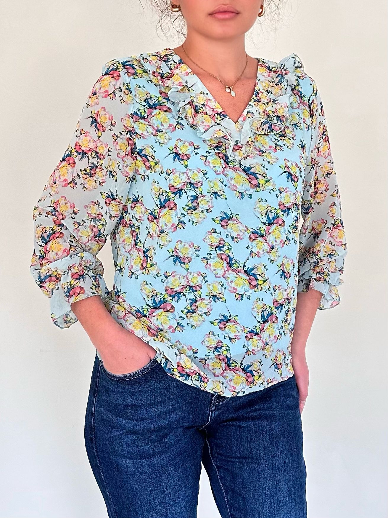 Bluză din voal Irene